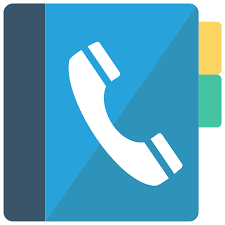 Icône Annuaire - Recherche de contacts